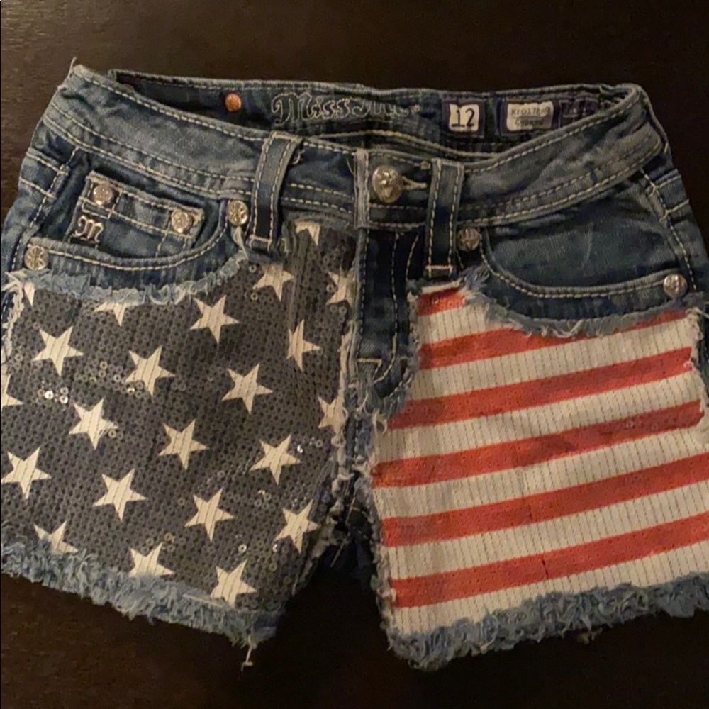 Girls Miss Me Shorts